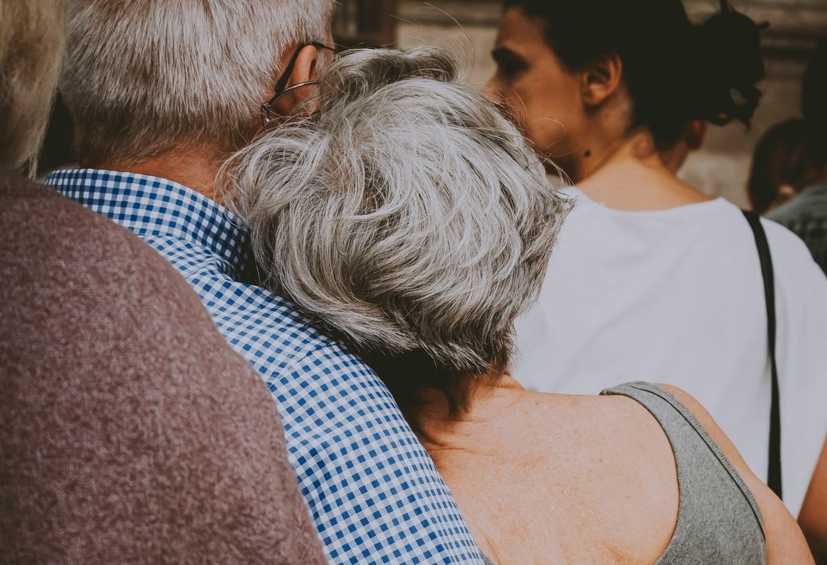 old couple dysphagia caregiver burden