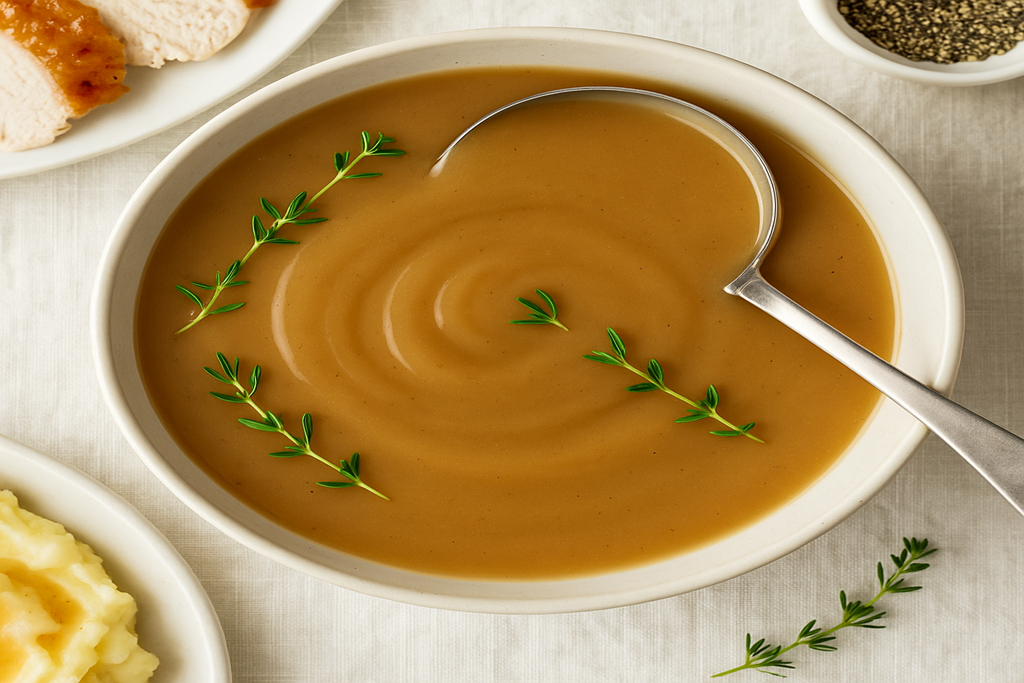 Homemade Turkey Gravy Recipe