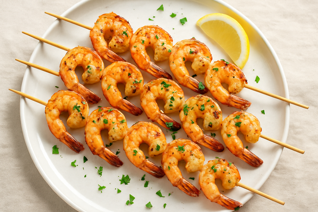 Grilled Shrimp Skewers Recipe