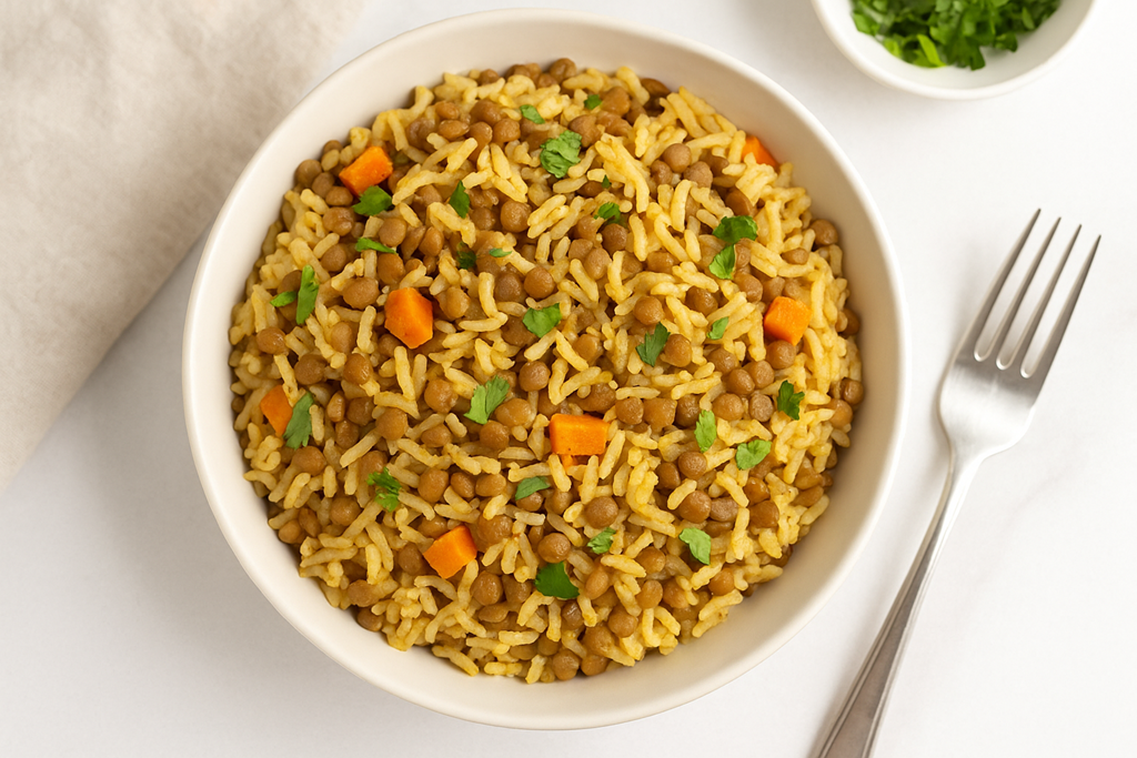 Lentil Rice Cooker Recipe