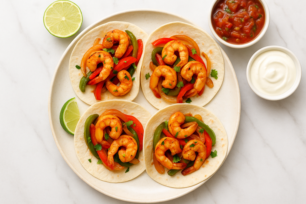 Shrimp Fajitas Recipe