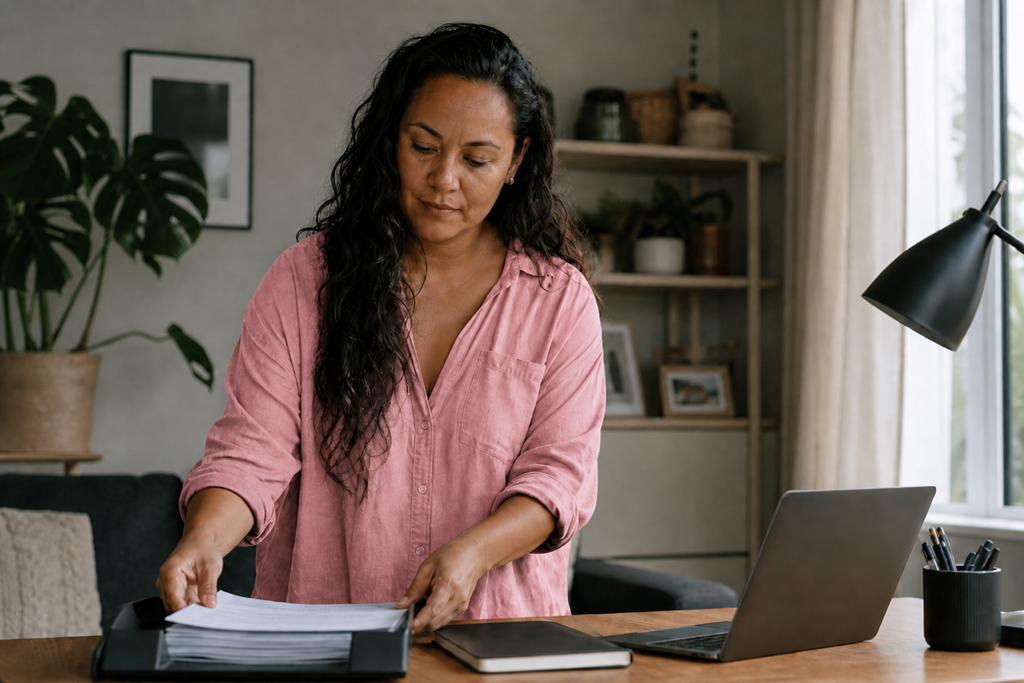 How To Organize Your Home Office Without Overhauling The Whole Room