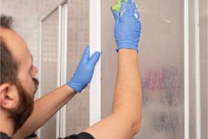 How To Clean Bathroom Shower Doors For A Streak-Free Shine