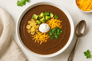 Blender Black Bean Soup Recipe