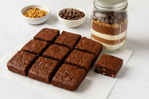 Mason Jar Brownie Recipe
