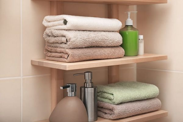 5 Minimalist Ways To Store Towels In A Small Bathroom