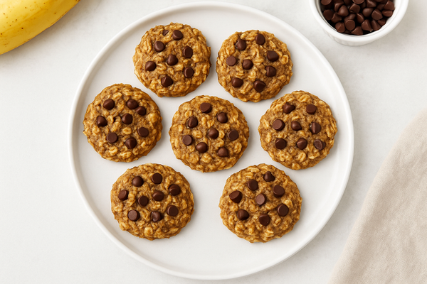 Banana Oatmeal Cookie Recipe