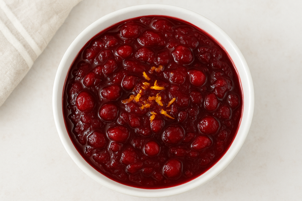 Homemade Cranberry Sauce Recipe