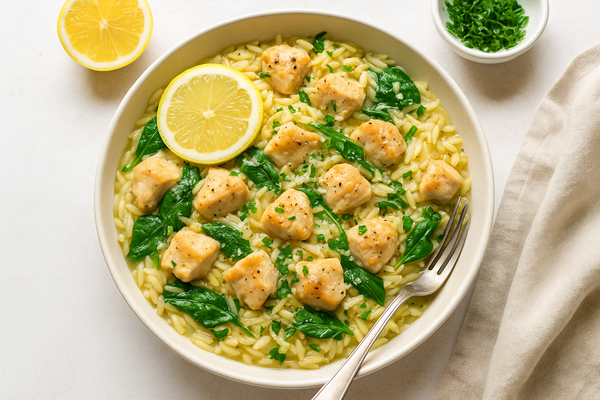 Lemon Chicken Orzo Recipe