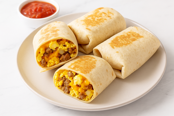 Breakfast Burritos Recipe