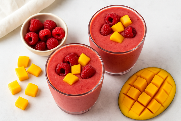 Mango Raspberry Smoothie Recipe