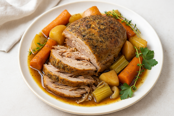 Slow Cooker Pork Roast Recipe