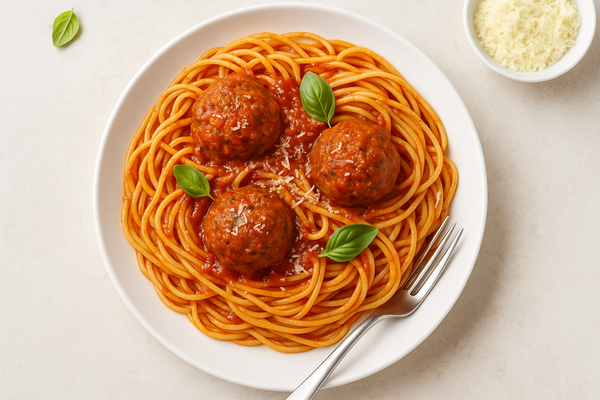 Spaghetti With Meatballs Recipe