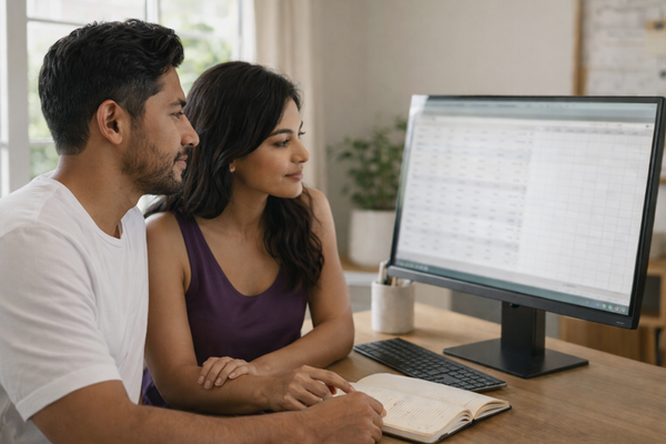 A Healthy Income-Balance Framework For Couples