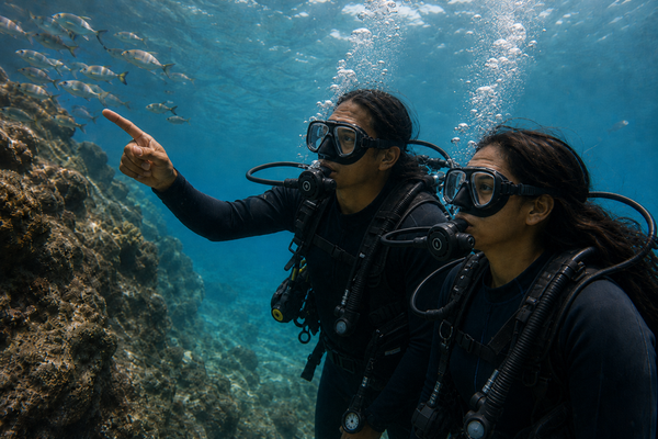 Why Many Divers Enjoy The Quiet And Stillness Of The Underwater World