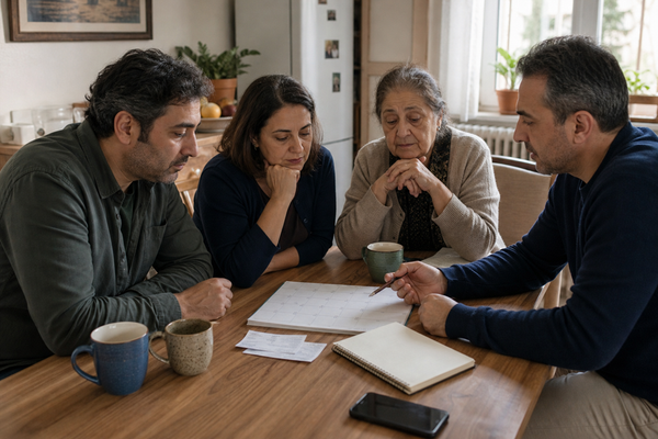How To Get Your Siblings To Help With An Elderly Parent Without Fighting