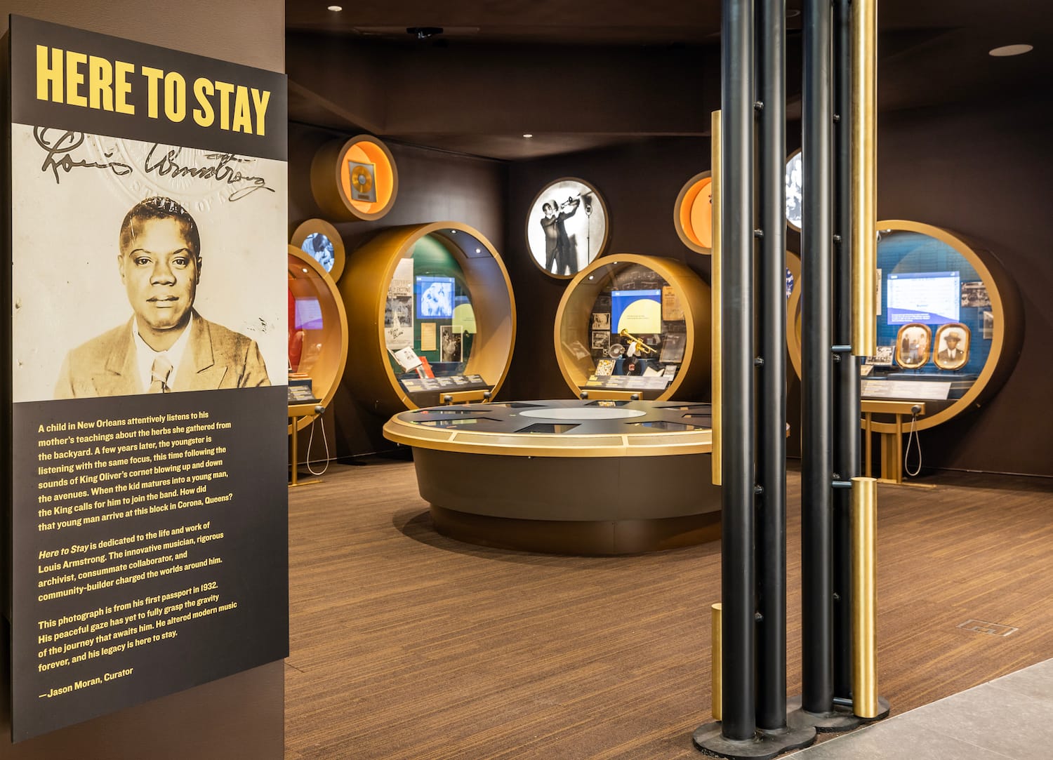 Here to Stay exhibition at the Louis Armstrong Center