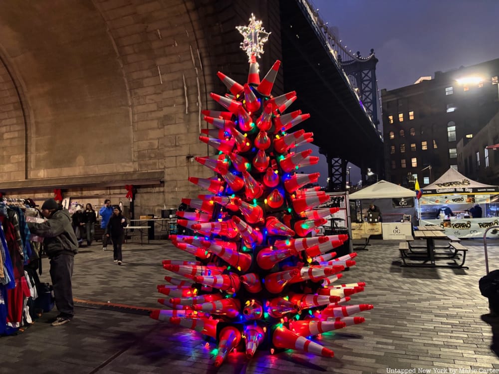 DUMBO Construction Cone Tree