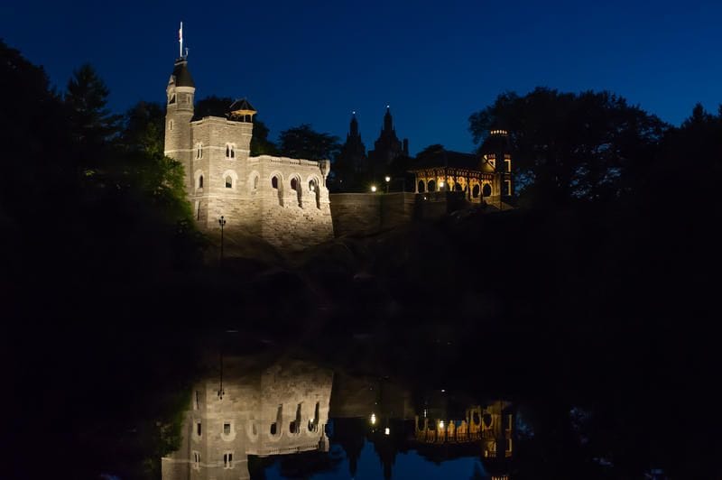 Belvedere Castle at Night