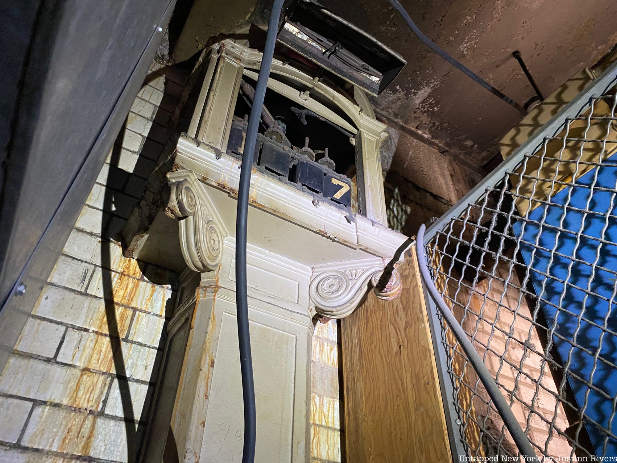 Track indicator in Penn Station