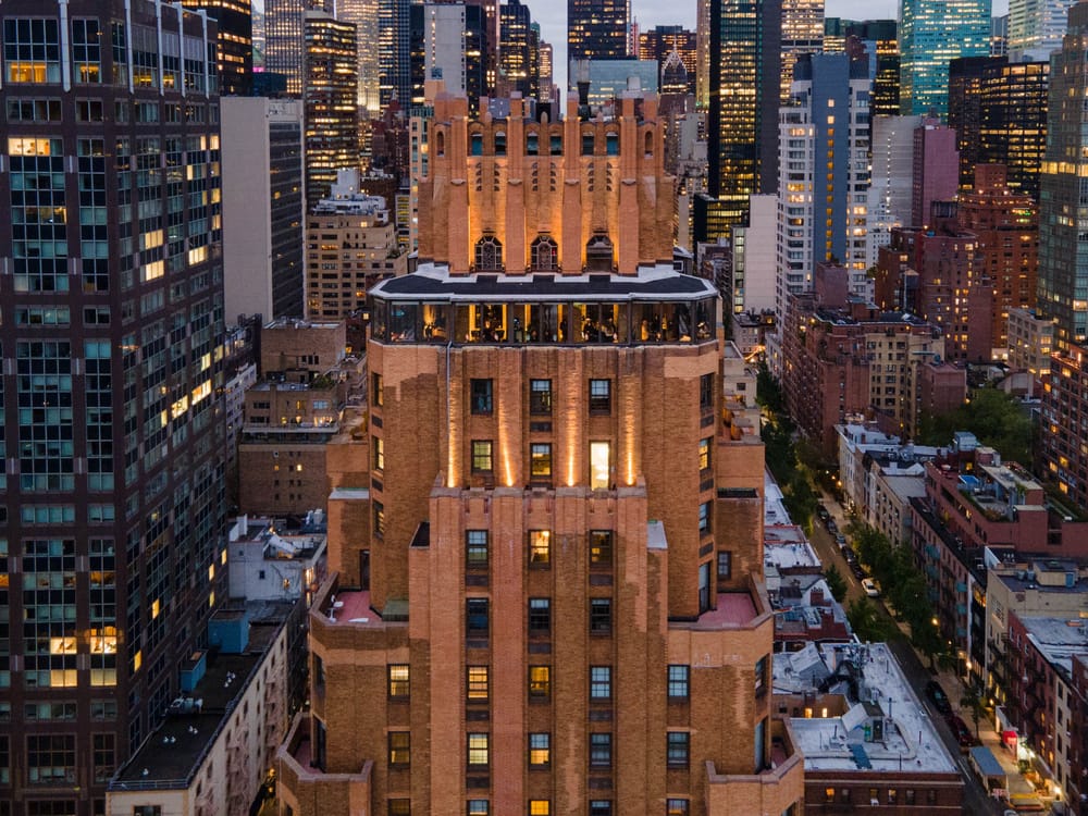 Top of the Beekman Tower in NYC