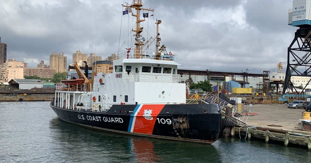 USCGC Sturgeon Bay at Brooklyn Navy Yard