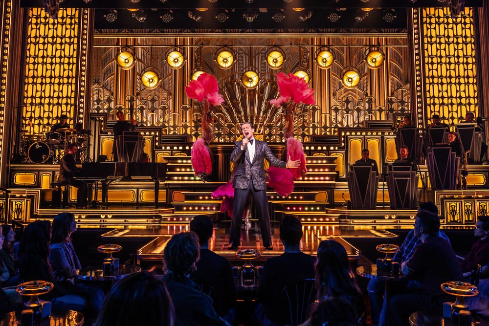 Jonathan Groff and the Company 