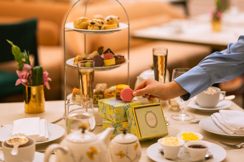 The St. Regis New York x Laduree Afternoon Tea