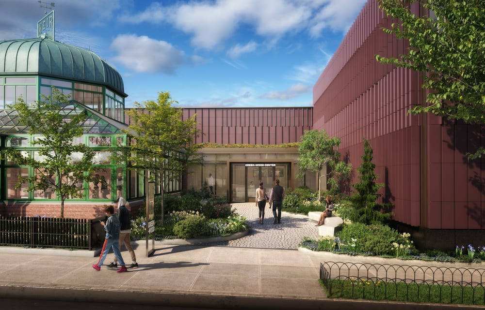 The Green-Wood Cemtery Welcome Center Rendering