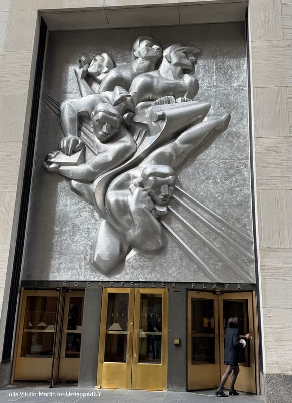 Noughi's "News" at Rockefeller Center