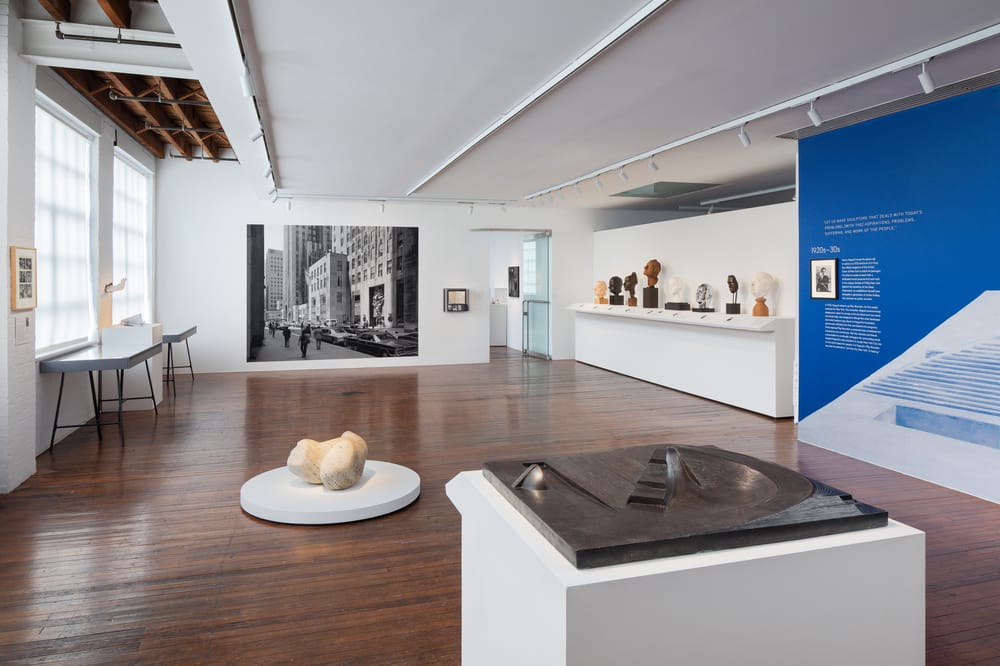 Noguchi's New York Exhibit in LIC