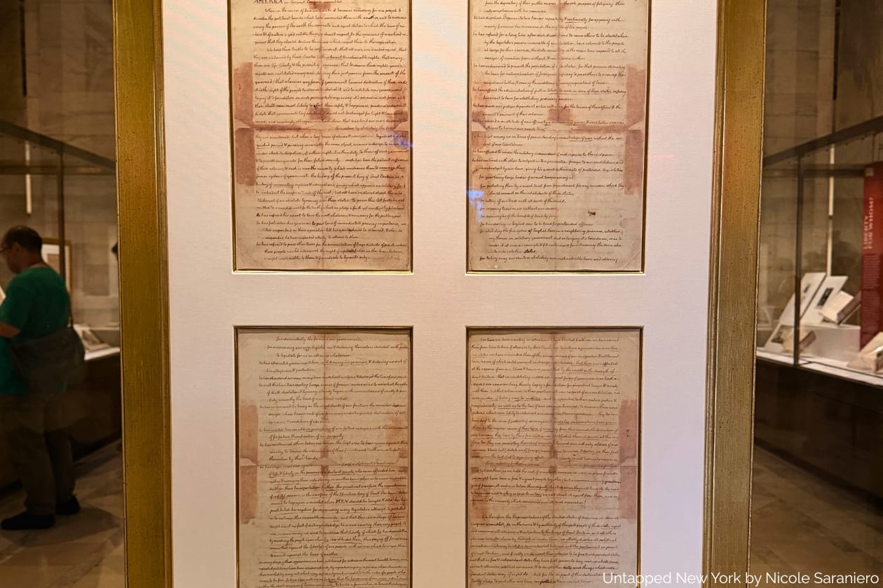 NYPL Declaration of Independence