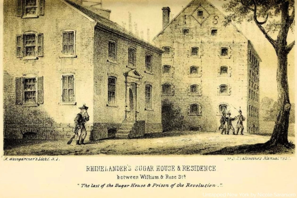Etching of the Rhinelander Sugar House