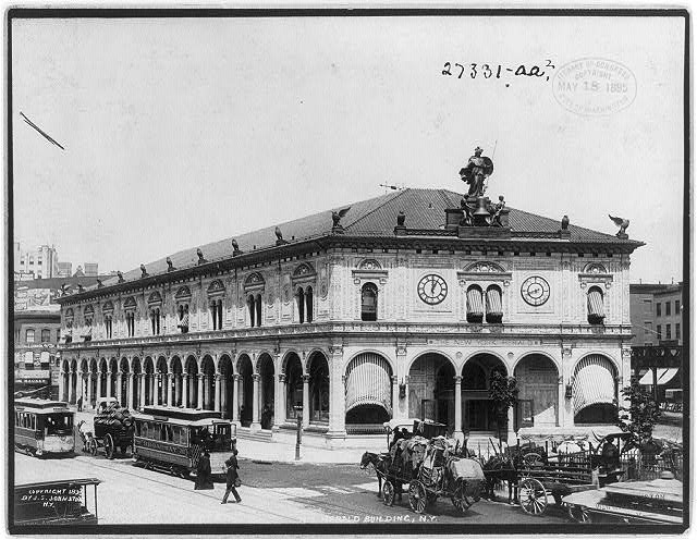 The New York Herald Building in 1895. Image from Library of Congress.