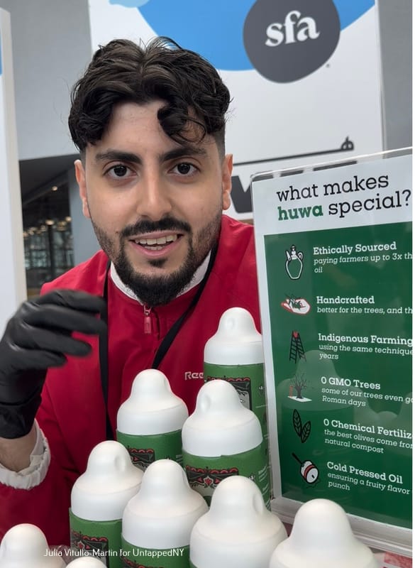 Bilal Othman Huwaoushi, one of three siblings involved in Huwa Olive Oil