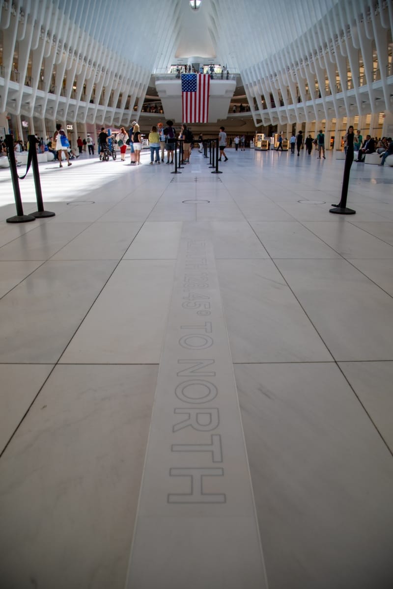 The Oculus Wedge of Light inlay