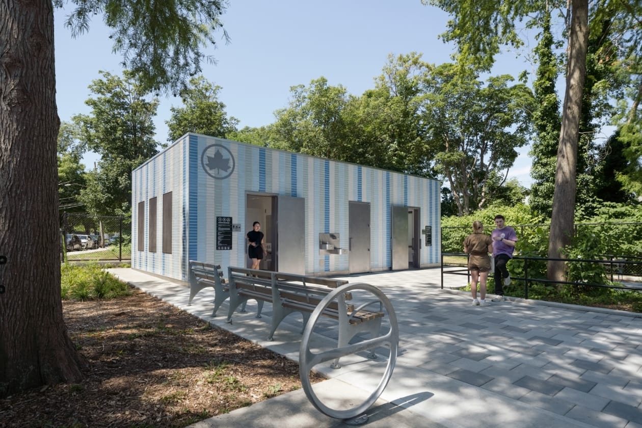 Luis Lopez Playground Modular Public Restroom