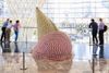Giant Sculptures Made of Canned Food Take Over Brookfield Place in NYC