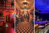 A collage of hidden bars in Manhattan