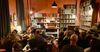 People at a listening session inside the Hot Club New York