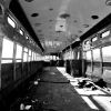 Abandoned Trolleys in Red Hook, Brooklyn