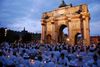 IN PICTURES: The 2010 Paris Dîner en Blanc at the Louvre and Tuileries Gardens