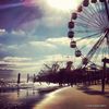 The Remnants of Funtown Pier in Seaside Heights, New Jersey