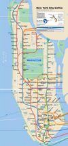Fun Maps: Find the Best NYC Coffee Shop Near Each Subway Station