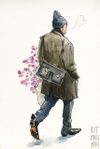 The Art of Style by Kit Mills 063: Orchids on the Wintery Streets of New York