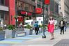 Urban Designers Add Splash of Color in New Pedestrian Walkway on 32nd Street Between Penn Station and Herald Square