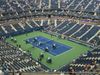 US Open Tennis “Slamboni” Crew Dry Courts After Rain