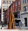 25 Foot Rusted Steel Structure, “Disorder: 9 Uneven Angles” Now in Union Square