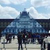 Artist JR Makes Louvre Pyramid "Disappear" in Temporary Installation