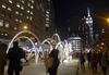Chill in the Hammocks and Arches of the Flatiron Sky-Line, Open at Flatiron Plaza
